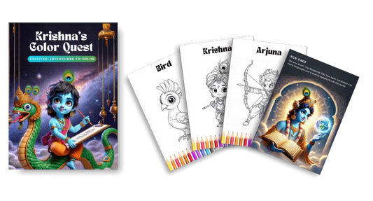Bhagavad Gita for Kids – Illustrated Learning Book
