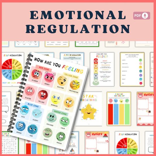 The Ultimate Kids Well-Being Toolkit | 17 Printable Workbooks for Mental Health & Emotional Growth