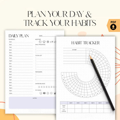 Bullet Journal Goal Planner Printable – Achieve Your Dreams with Clarity 🎯✨