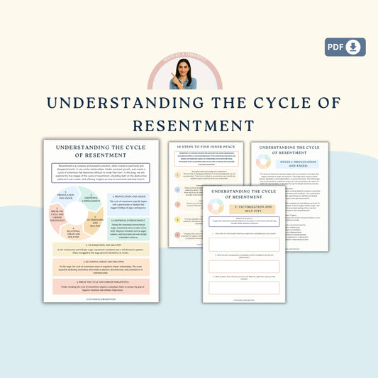 Couples Therapy Resource Bundle – Printable Worksheets & Communication Tools for Connection, Trust & Intimacy