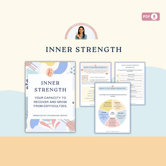 Grief and Loss Resource Bundle – Printable Healing Worksheets, Mindfulness Tools & Emotional Support Activities
