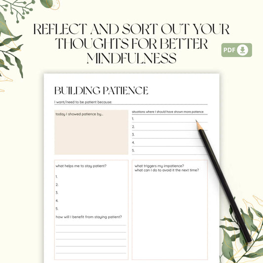 Mental Health Journal Bundle – Anxiety, Self-Care, and Therapy Tools 🌟✨
