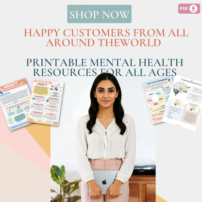 The Wave of Anxiety – Therapy Worksheet & Therapeutic Tool