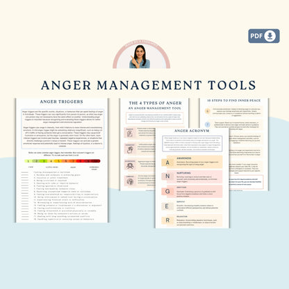 Emotional Regulation Mega Bundle – Printable Self-Regulation Tools, Somatic Therapy & Mindfulness Resources