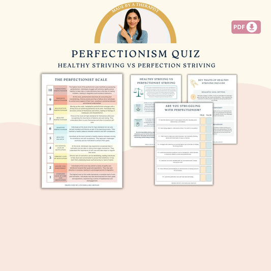 The Ultimate Perfectionism Bundle – Find Balance & Embrace Progress Over Perfection