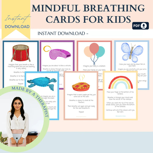 Little Worrier Resource Bundle – Printable Anxiety Relief & Emotional Regulation Tools for Kids