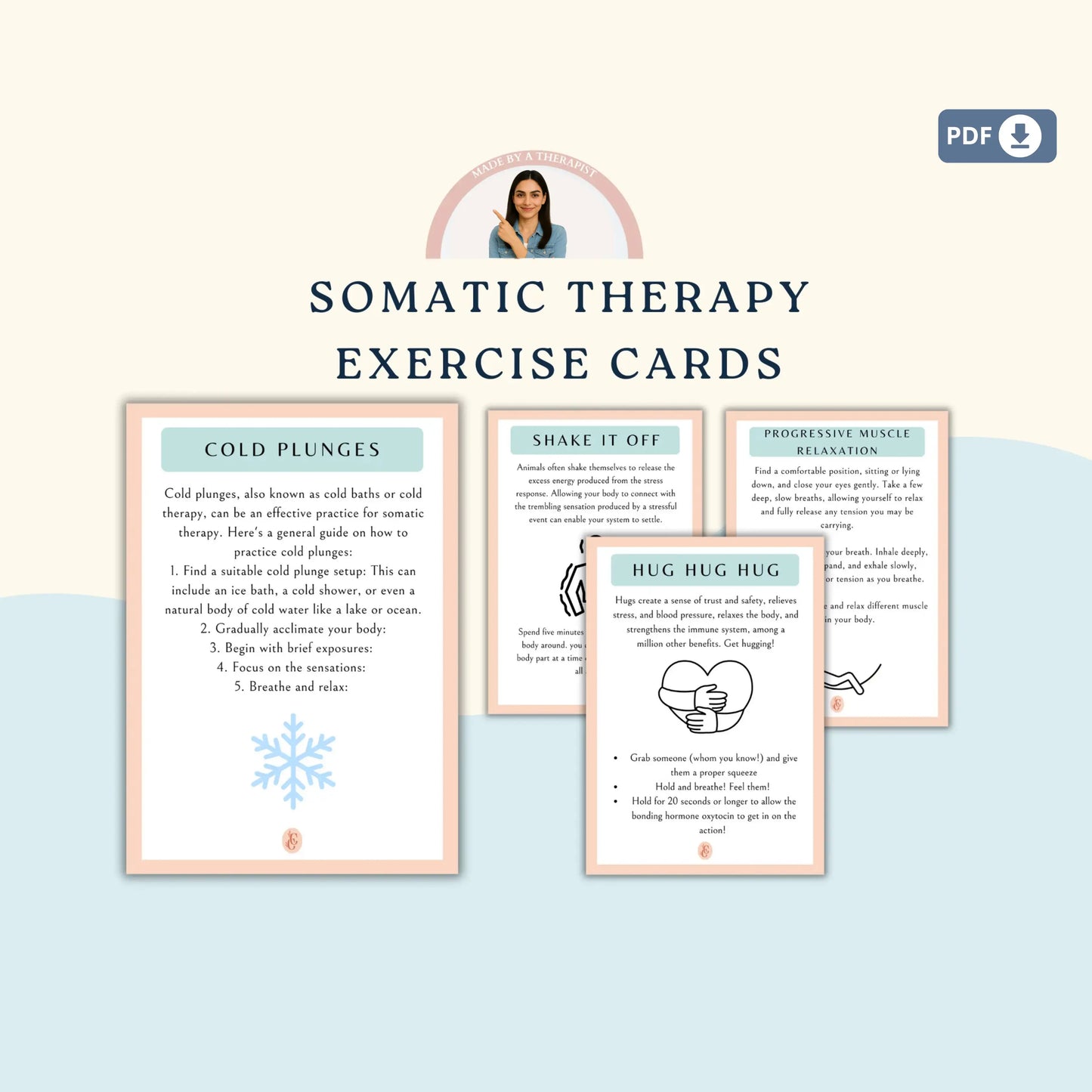 Emotional Regulation Mega Bundle – Printable Self-Regulation Tools, Somatic Therapy & Mindfulness Resources
