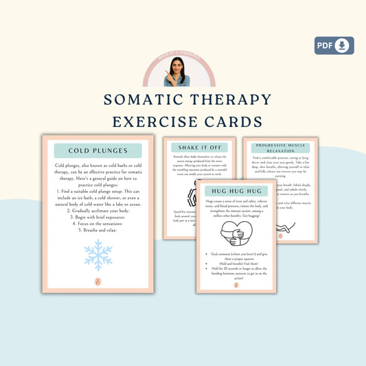 Emotional Regulation Mega Bundle – Printable Self-Regulation Tools, Somatic Therapy & Mindfulness Resources