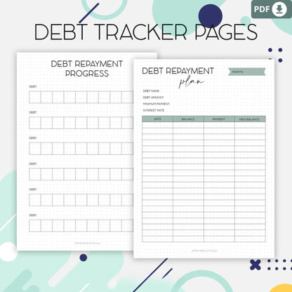 Bullet Journal – Finance & Savings Printable Planner 💰✨