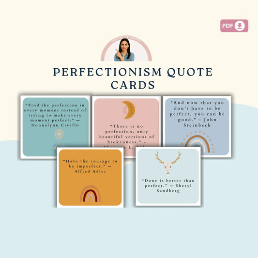 The Ultimate Perfectionism Bundle – Find Balance & Embrace Progress Over Perfection