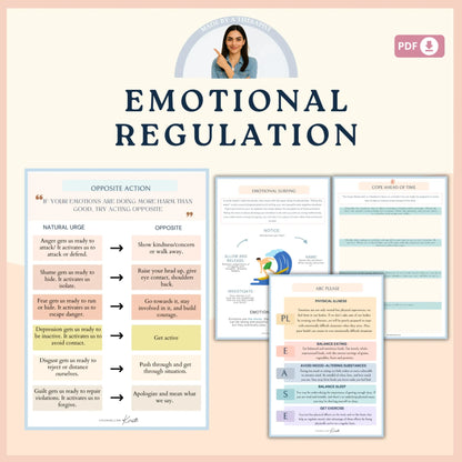ADHD Workbook for Teens & Adults – Printable Focus, Emotional Regulation & Executive Functioning Toolkit