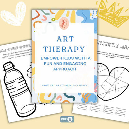 Kids Calming Corner Bundle – Printable Emotional Regulation Toolkit with Affirmation Cards, Therapy Workbooks & Feelings Resources