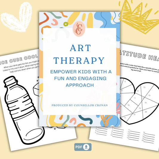 Kids Calming Corner Bundle – Printable Emotional Regulation Toolkit with Affirmation Cards, Therapy Workbooks & Feelings Resources