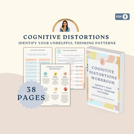 Depression Bundle – Printable Worksheets for Self-Awareness, Growth Mindset & Mental Health Support