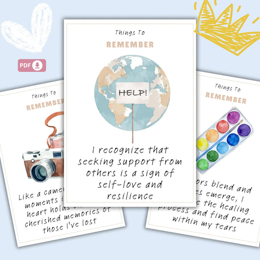 The Grief Toolkit for Kids & Teens | 140+ Printable Resources | Support Through Loss & Healing | Ages 6–15