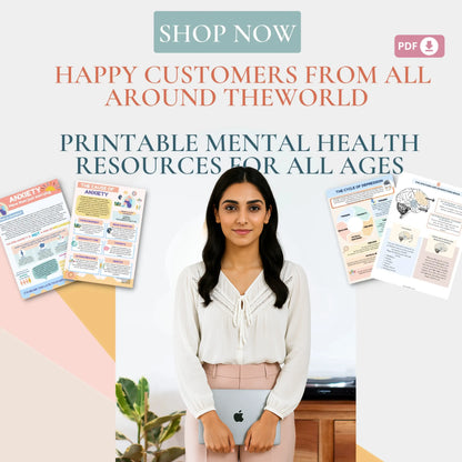 Trauma Worksheets – PTSD Recovery Bundle