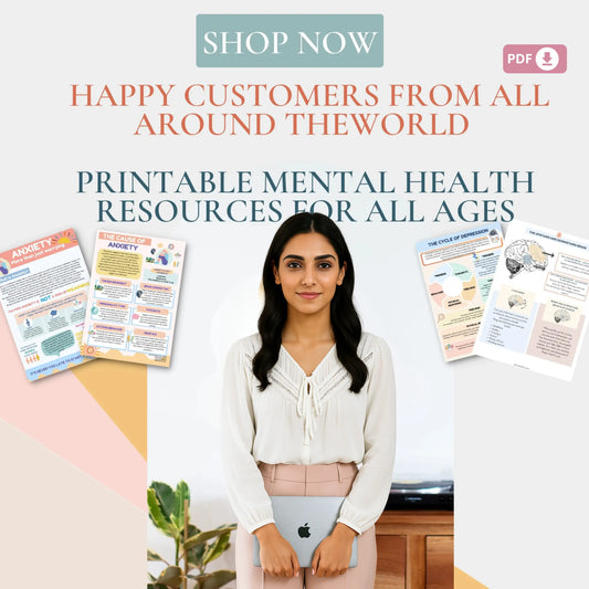 Trauma Worksheets – PTSD Recovery Bundle