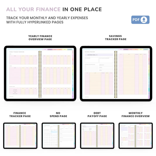 ADHD Digital Planner – Science-Based Organization for Neurodivergent Minds 🌈✨