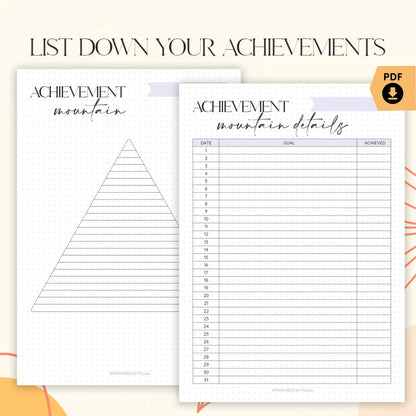 Bullet Journal Goal Planner Printable – Achieve Your Dreams with Clarity 🎯✨