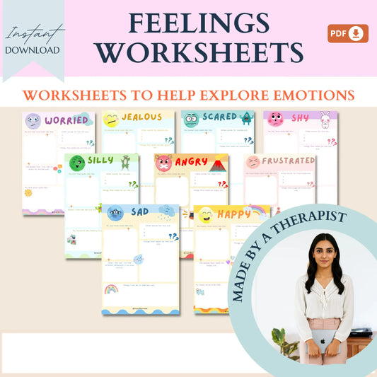 Kids Anxiety Toolbox – Printable Coping Tools, Activities & Breathing Exercises for Emotional Support