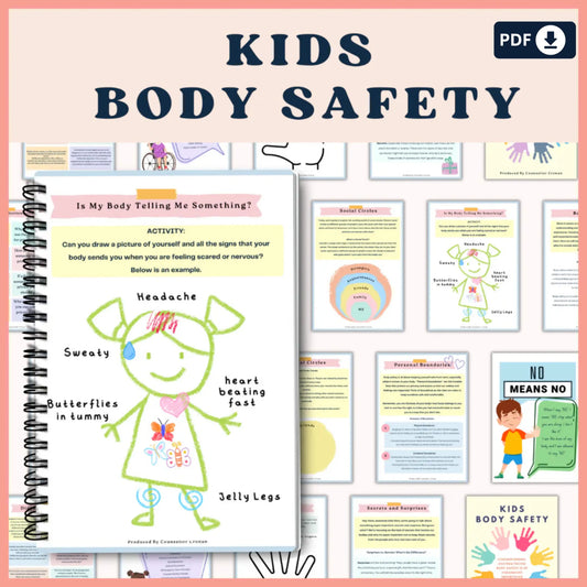 The Kids Ultimate Mental Well-Being Kit – Printable Emotional Regulation & Therapy Workbook Set