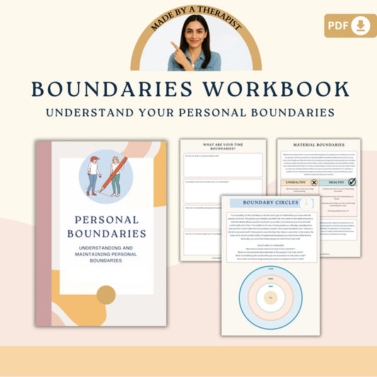 ADHD Executive Functioning Workbook – Printable ADHD Therapy Worksheets, Focus Tools & Mindfulness Activities
