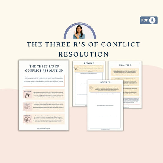 Couples Therapy Resource Bundle – Printable Worksheets & Communication Tools for Connection, Trust & Intimacy