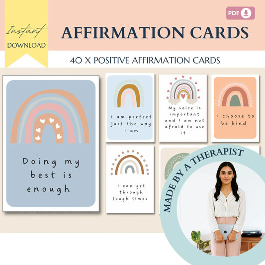 Self-Esteem Bundle – Printable Confidence & Self-Worth Worksheets + Social Media Awareness Tools