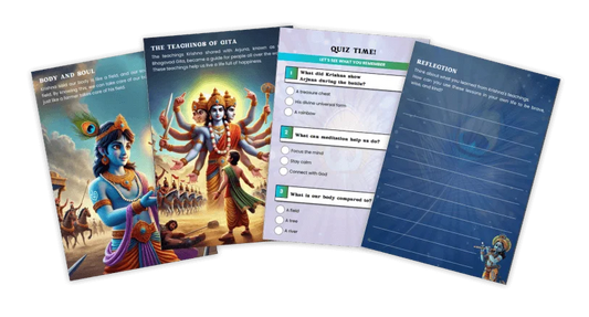 Bhagavad Gita for Kids – Illustrated Learning Book