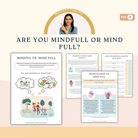 Life Skills Therapy Bundle – Printable Tools for Emotional Growth, Boundaries, Self-Care & Resilience