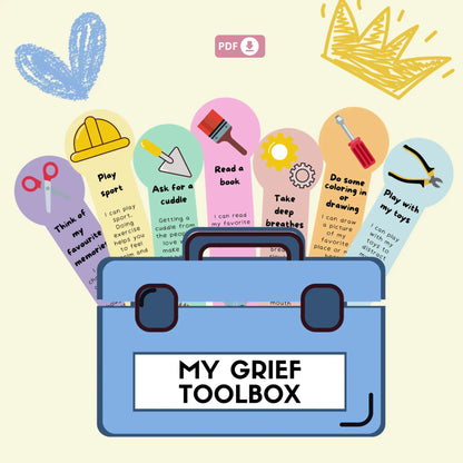 The Grief Toolkit for Kids & Teens | 140+ Printable Resources | Support Through Loss & Healing | Ages 6–15