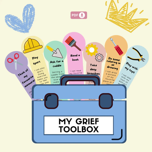 The Grief Toolkit for Kids & Teens | 140+ Printable Resources | Support Through Loss & Healing | Ages 6–15