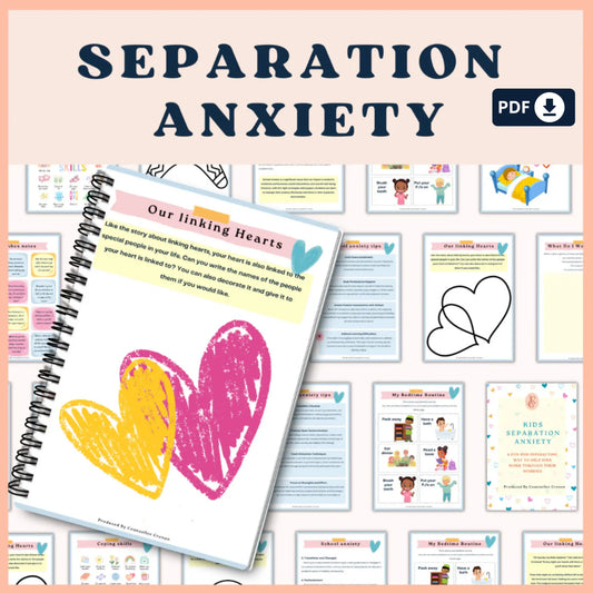 The Kids Ultimate Mental Well-Being Kit – Printable Emotional Regulation & Therapy Workbook Set