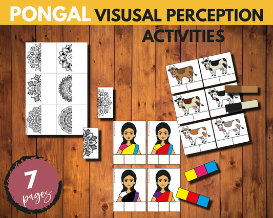 Pongal Pretend Play Set – Printable Festival Food Activity for Kids