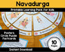 Navadurga Printable Learning Pack for Kids – Posters, Circle Puzzle & Fact Cards