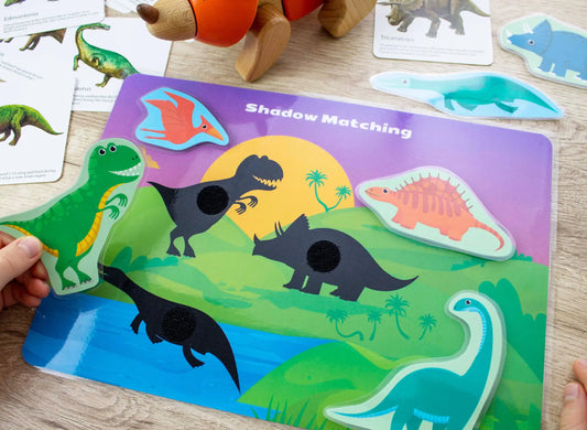 Dinosaur Busy Book – Printable Activity Binder for Preschool & Toddlers | 35 Pages of Dino-Themed Learning Fun