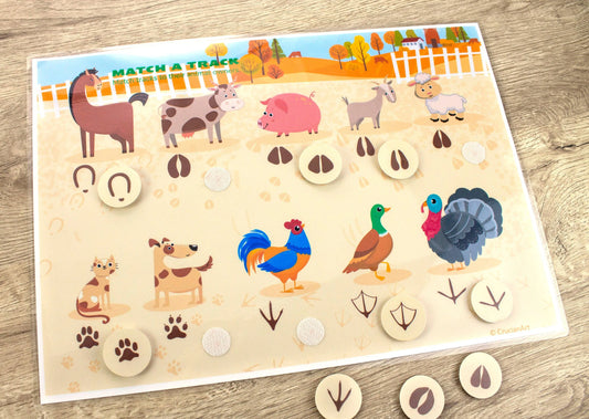 Farm Busy Book for Toddlers & Preschoolers – Printable Learning Binder with 34 Pages of Farm Animal Activities