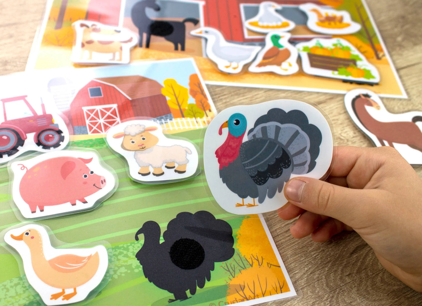 Farm Busy Book for Toddlers & Preschoolers – Printable Learning Binder with 34 Pages of Farm Animal Activities