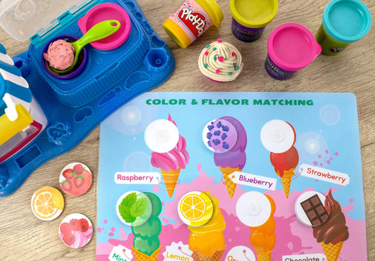 Ice Cream Busy Book for Toddlers & Preschool – 33 Pages of Sweet Printable Learning Activities