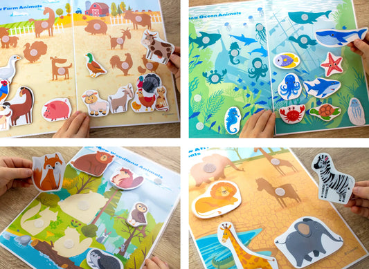 Toddler Learning Binder #1 Educational Activity Packs & Learning Binders for Toddlers, Preschoolers & Early Learners