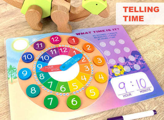 Dinosaur Morning Calendar Binder – Printable Circle Time Learning Workbook (14 Pages)