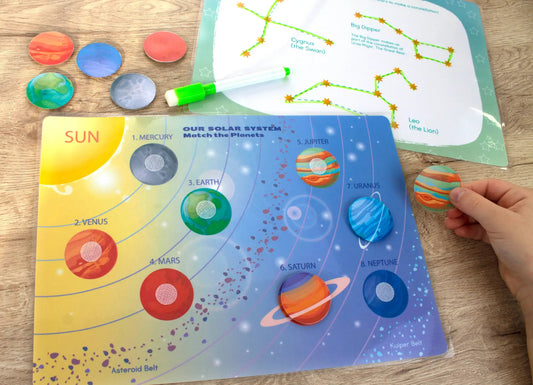 Space Busy Book – Printable Solar System & STEM Activity Binder for Preschool & Kindergarten | 24 Pages