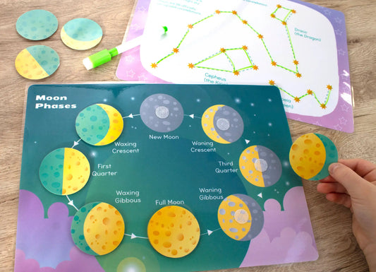 Space Busy Book – Printable Solar System & STEM Activity Binder for Preschool & Kindergarten | 24 Pages