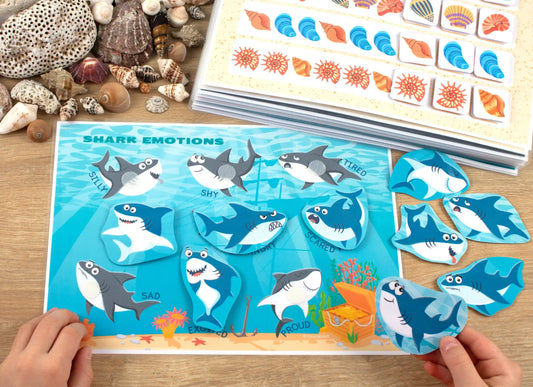 Ocean Busy Book – Printable Ocean Animals Activity Binder for Toddlers & Preschoolers