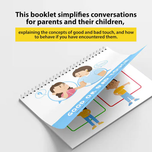 Good and Bad Touch Learning Printable Booklet – Body Safety Education for Kids