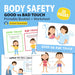 Good and Bad Touch Learning Printable Booklet – Body Safety Education for Kids