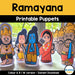Ramayana Printable Puppets – DIY Craft Activity for Kids
